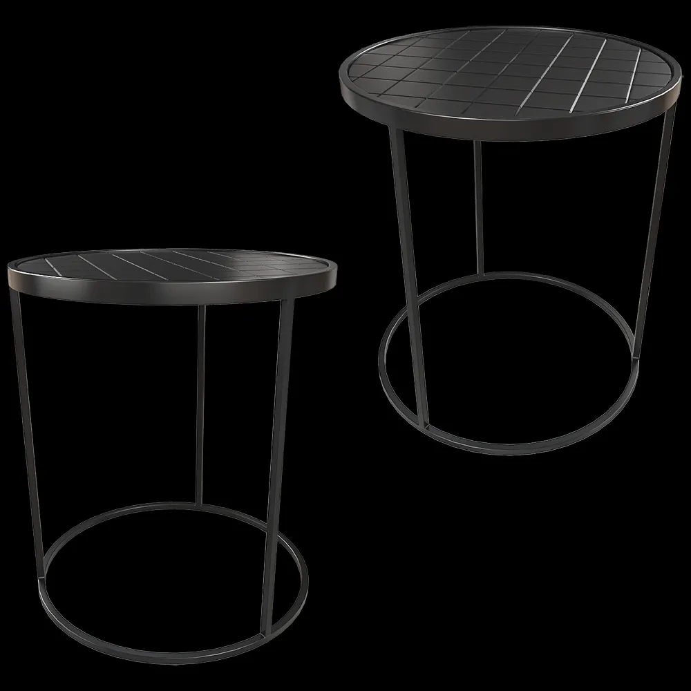 Zuiver Group   – Side table Glazed black 3ds Max