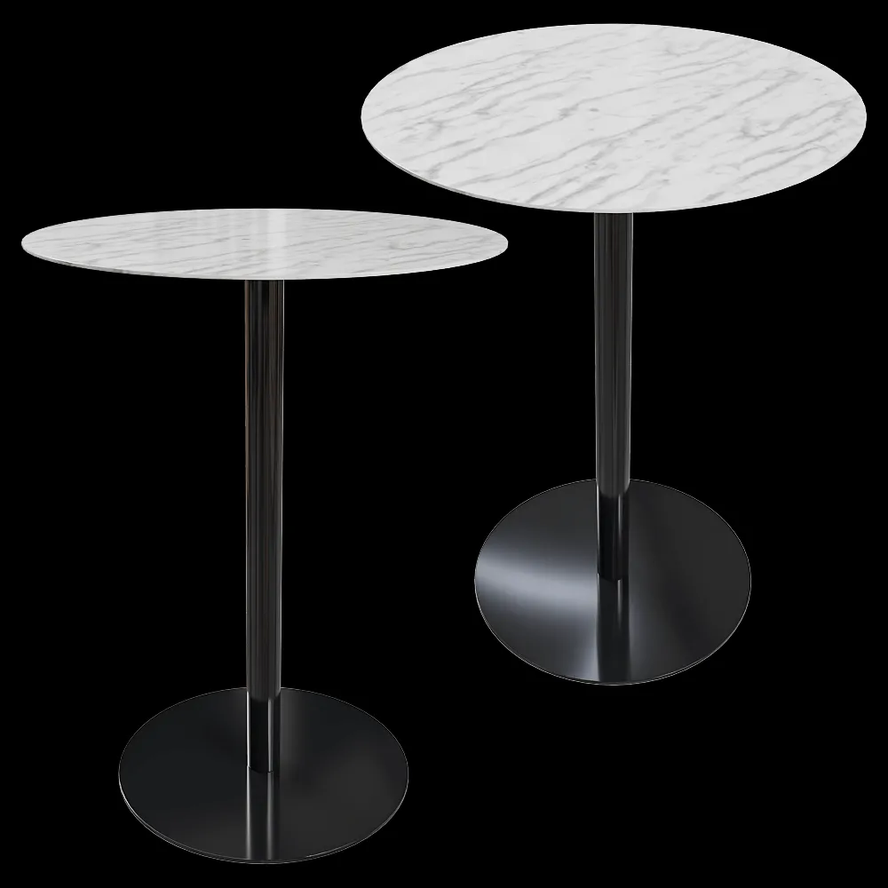 Zuiver Group   – Table Bistro Snow marble 3ds Max