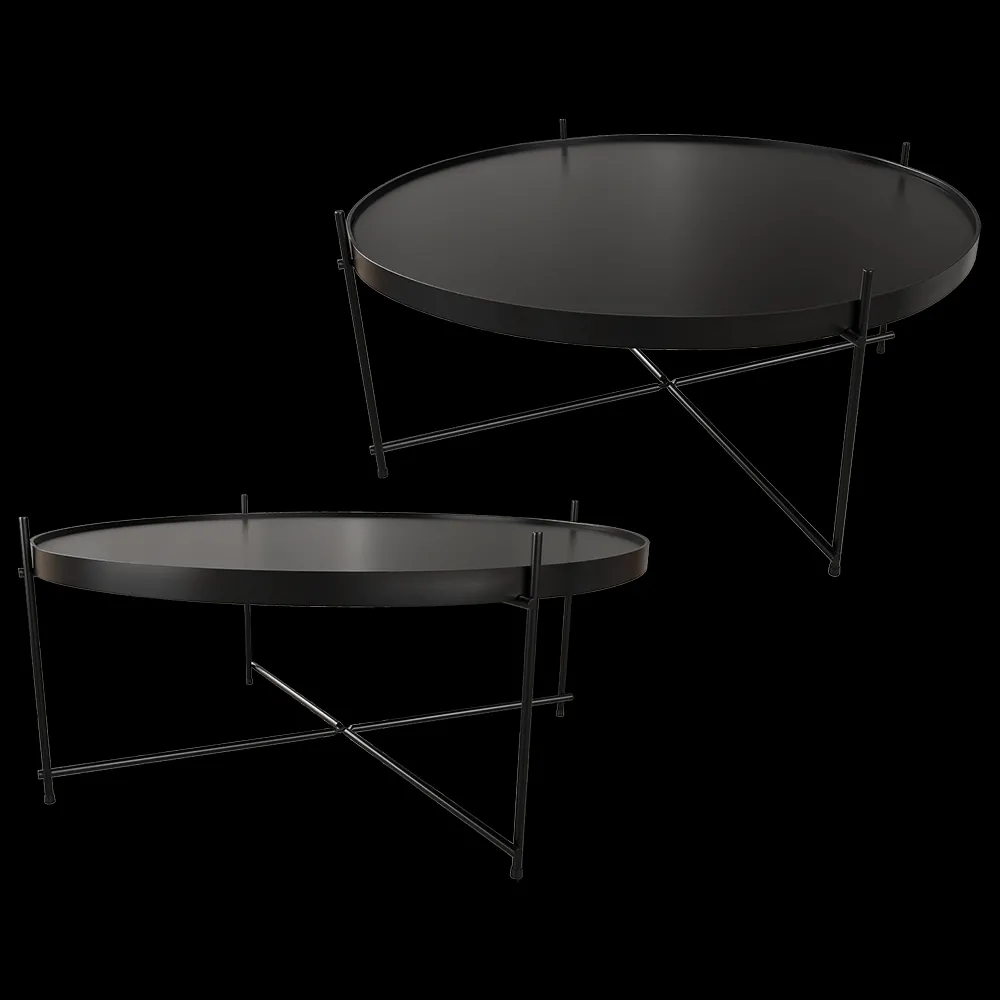 Zuiver Group   – Table Cupid XXL Black 3ds Max