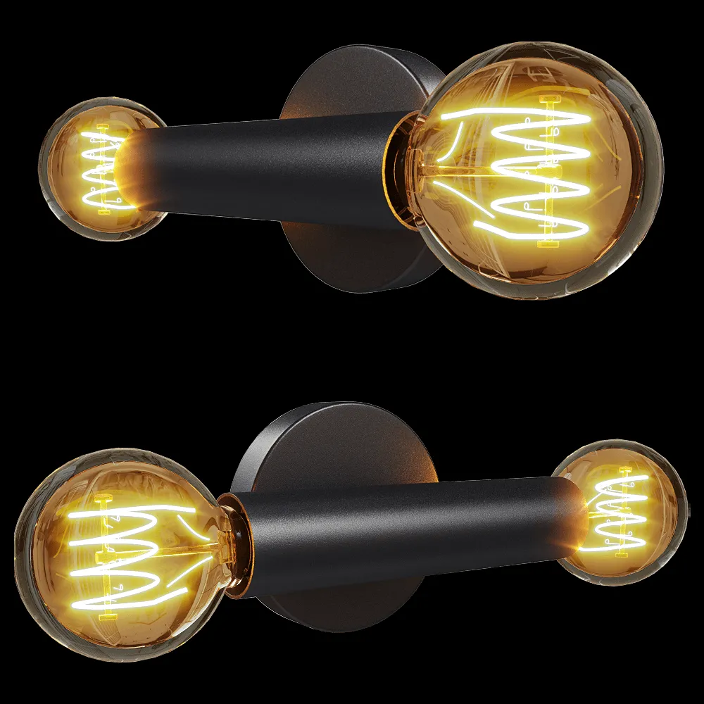 Zuiver Group   – Wall lamp Hawk black 3ds Max