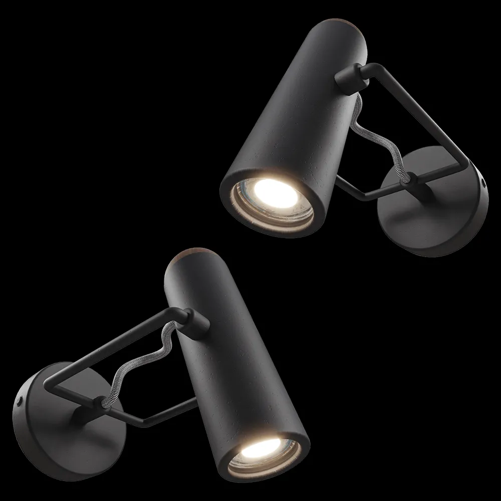Zuiver Group   – Wall lamp Marlon black 3ds Max