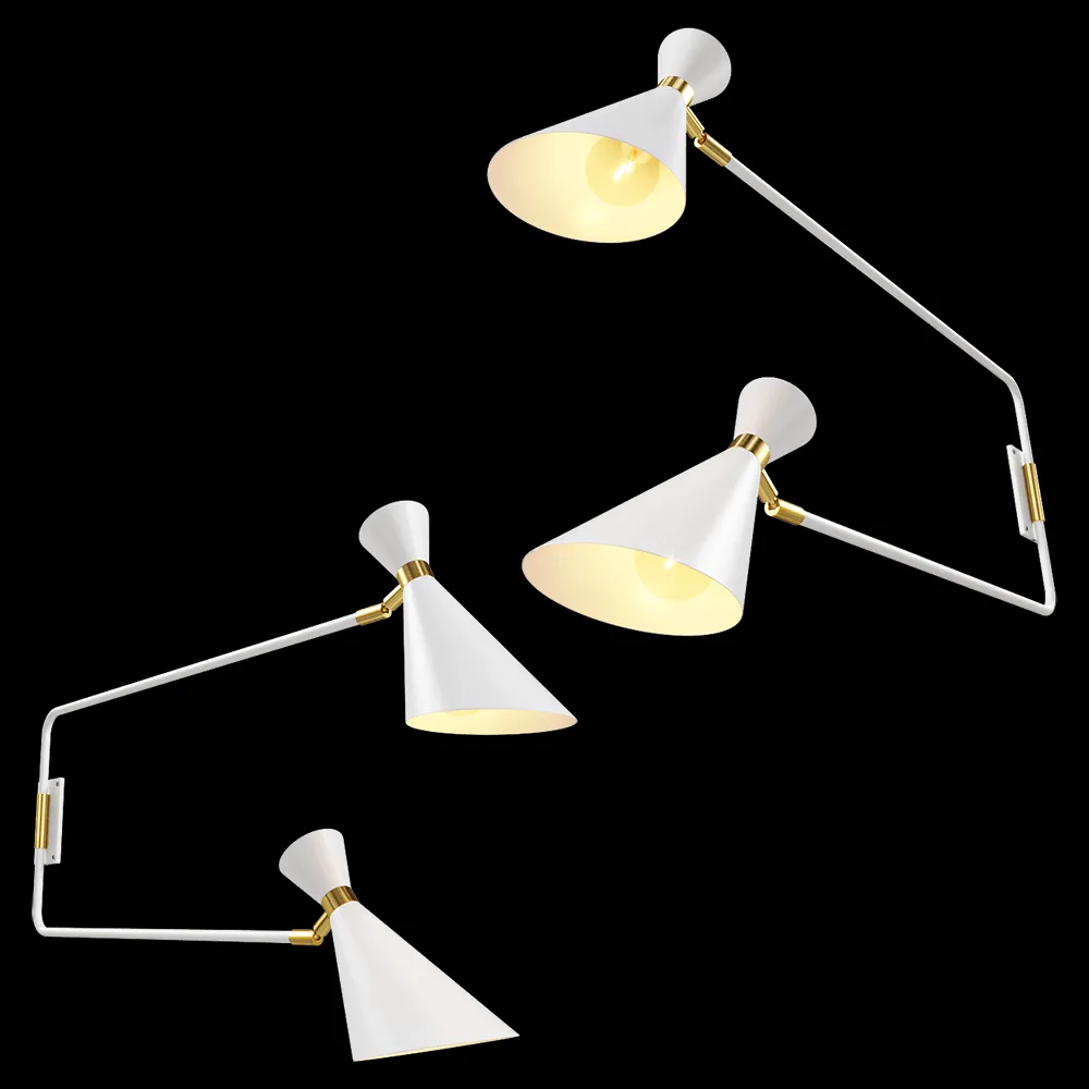 Zuiver Group   – Wall lamp Shady double white 3ds Max