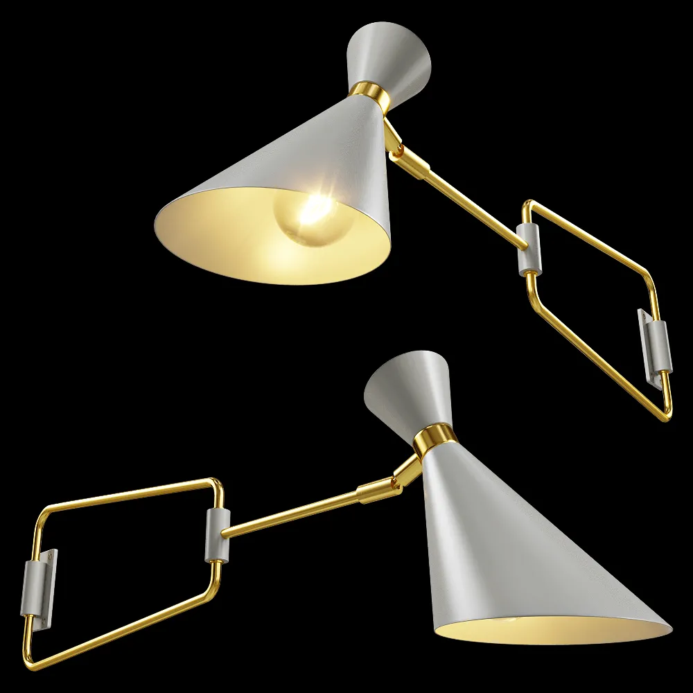 Zuiver Group   – Wall lamp Shady grey 3ds Max