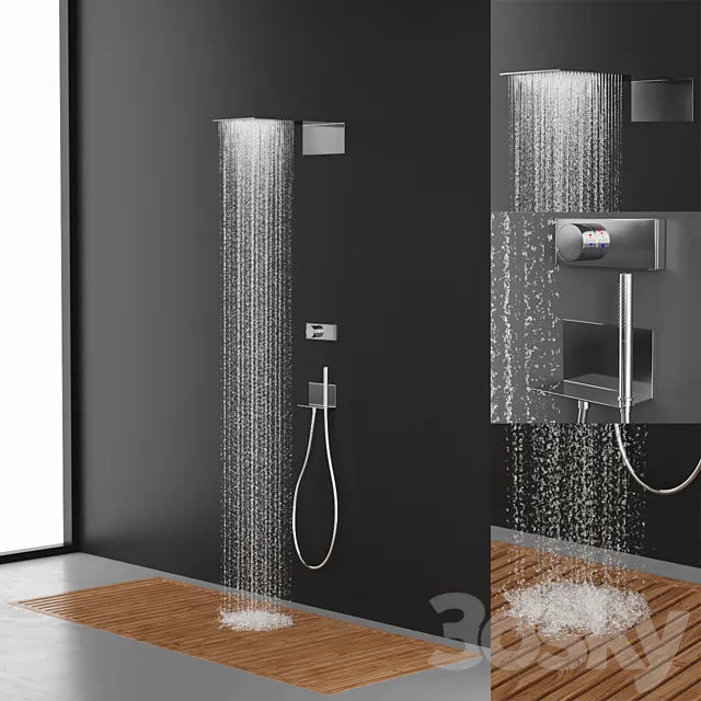 zup shower 3DS Max Model