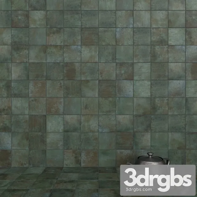 Zyx by colorker amazonia emerald tile set