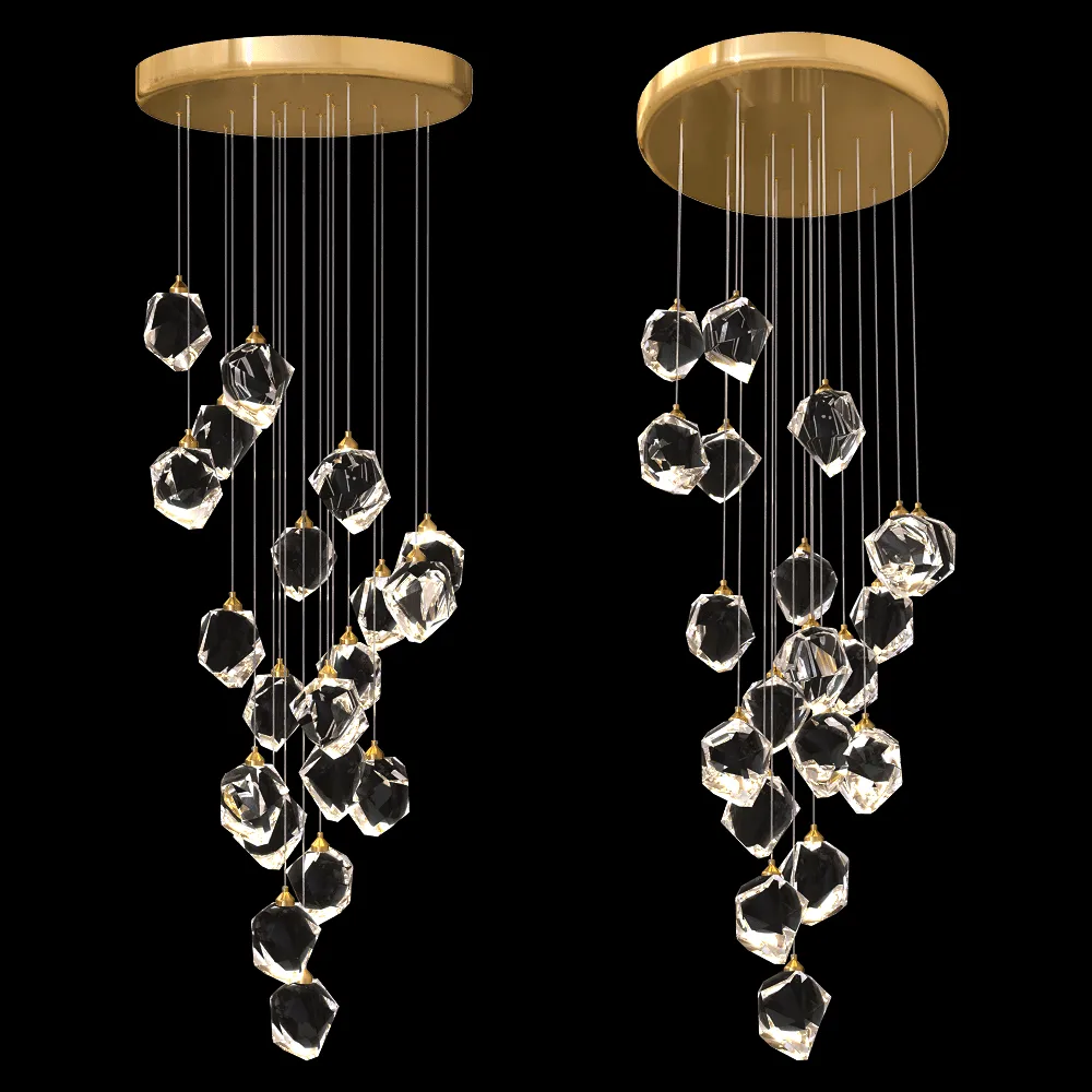 ZZOK – Chandelier Milosh tendence 0794CL-20AB 3ds Max