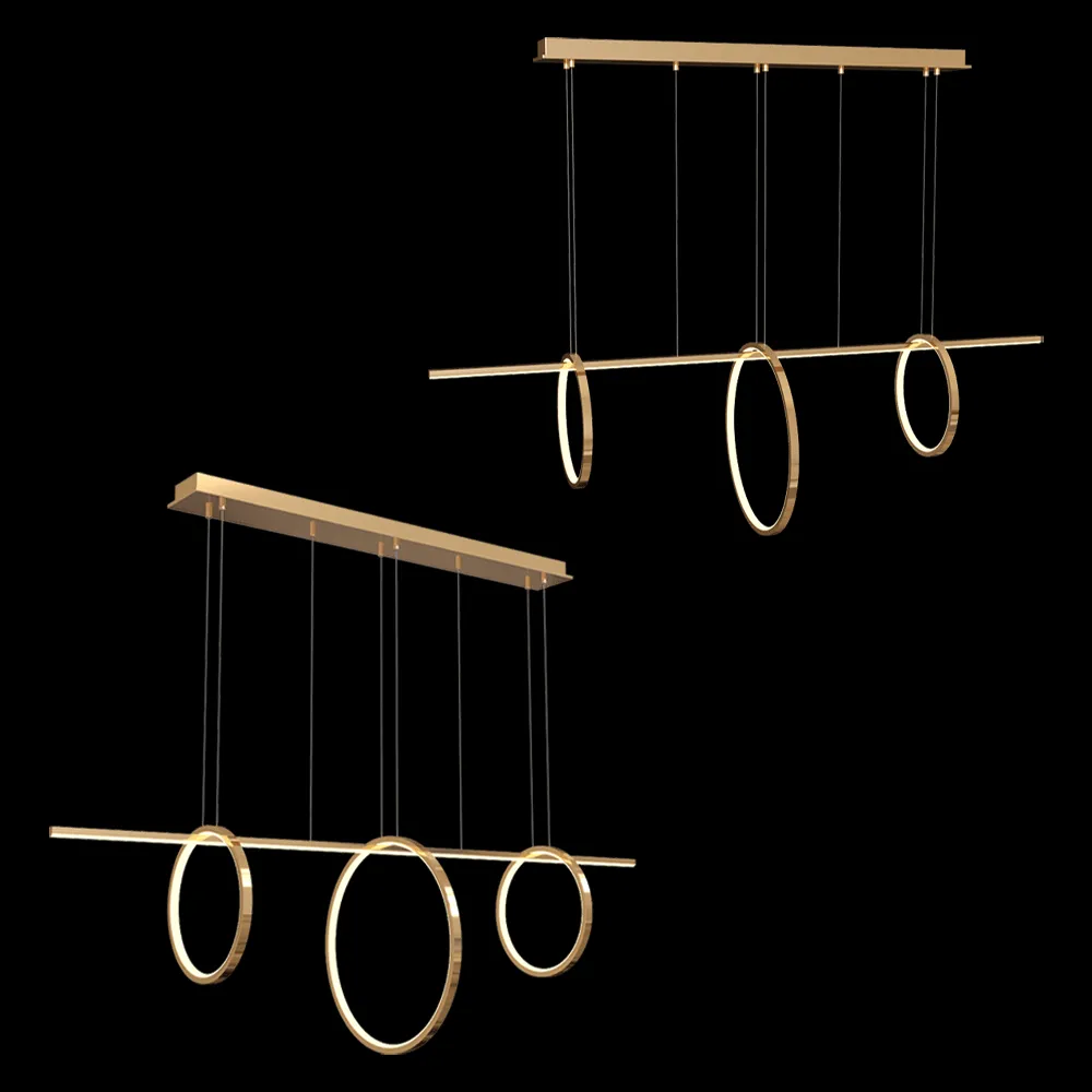 ZZOK – Chandelier Milosh tendence 0824CL-68GD 3ds Max