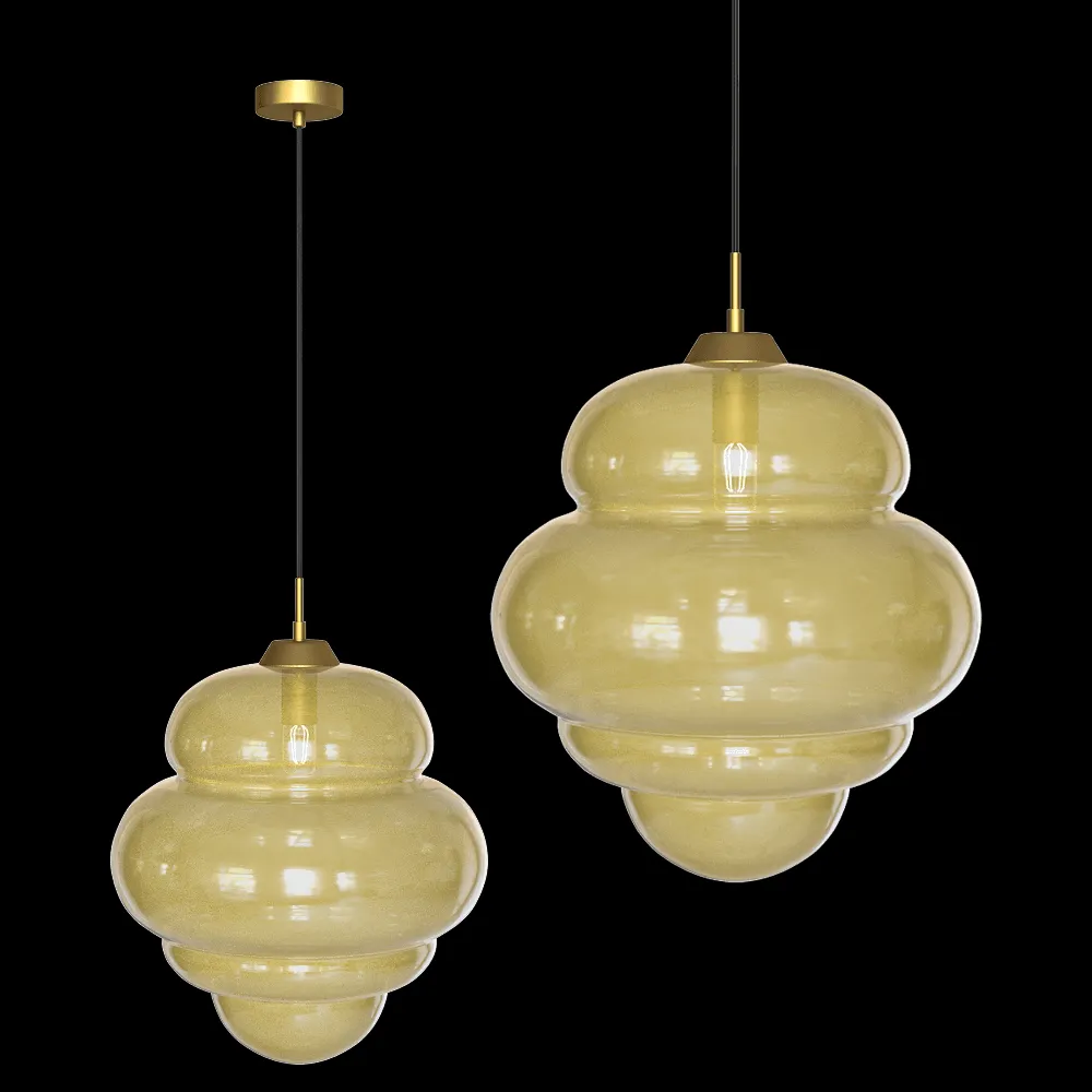 ZZOK – Pendant lamp PALMA 0507PLB-1SH 3ds Max