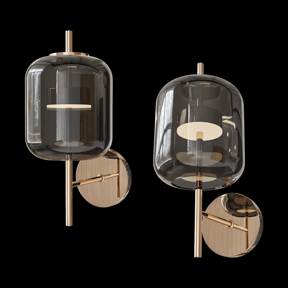 ZZOK – Wall lamp PALMA 0647WL-1GD 3ds Max